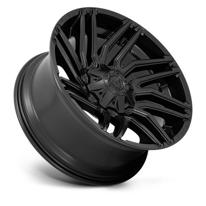 Aluminum 20X9 Typhoon D775 Matte Black Fuel Off Road Wheels-16