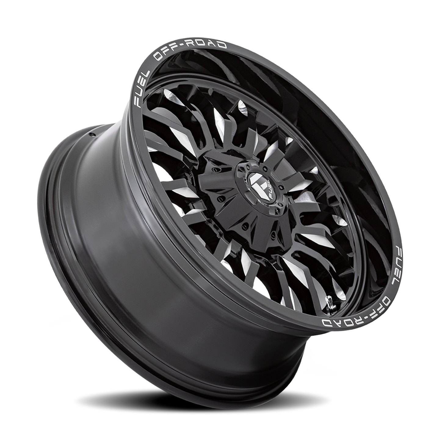 Aluminum 20X10 Arc D795 Gloss Black Milled Fuel Off Road Wheels-4