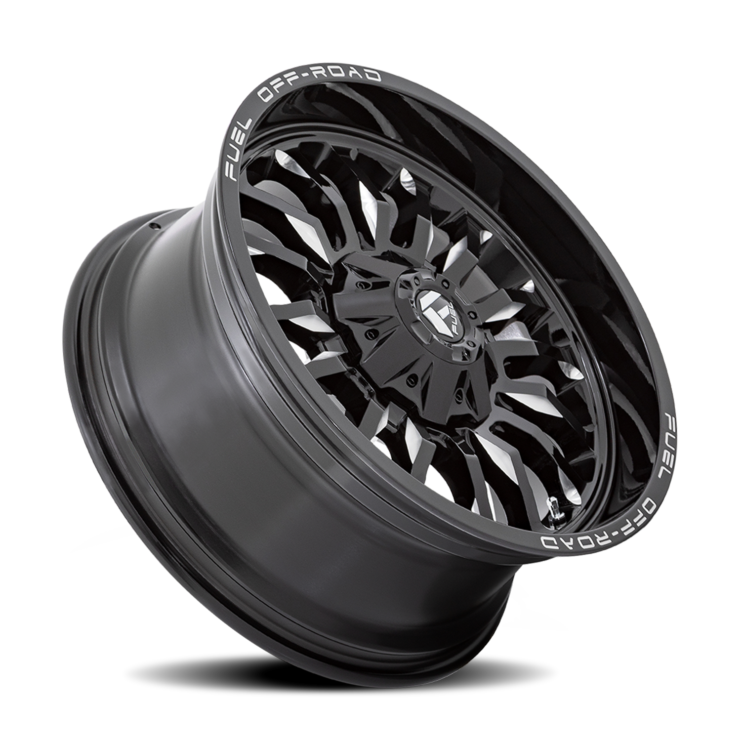 Aluminum 20X10 Arc D795 Gloss Black Milled Fuel Off Road Wheels-13