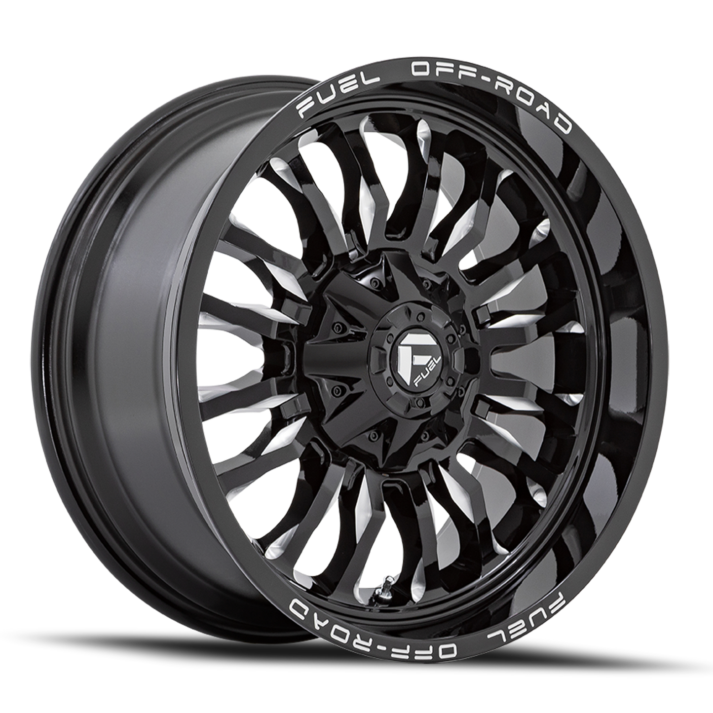 Aluminum 20X10 Arc D795 Gloss Black Milled Fuel Off Road Wheels