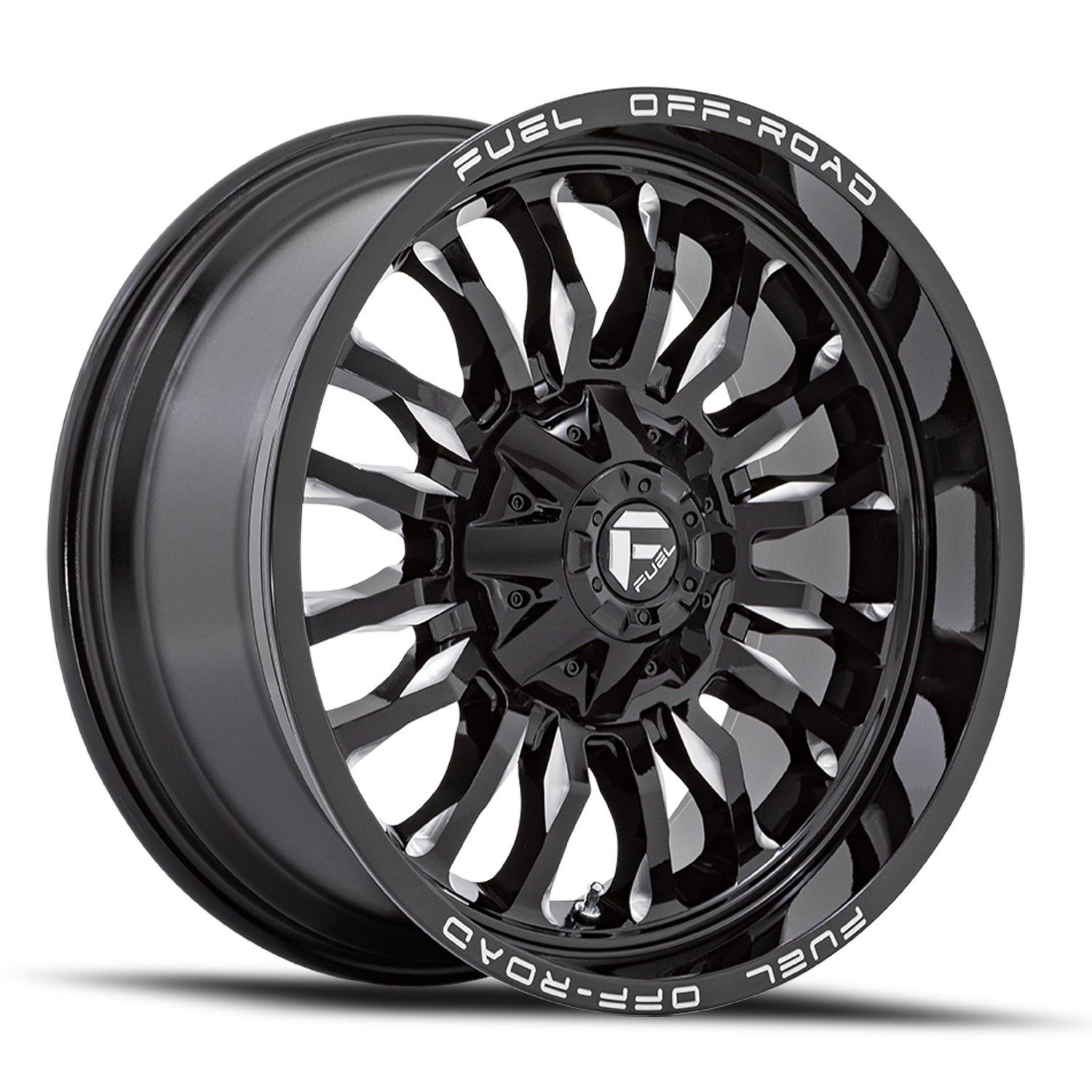 Aluminum 20X10 Arc D795 Gloss Black Milled Fuel Off Road Wheels