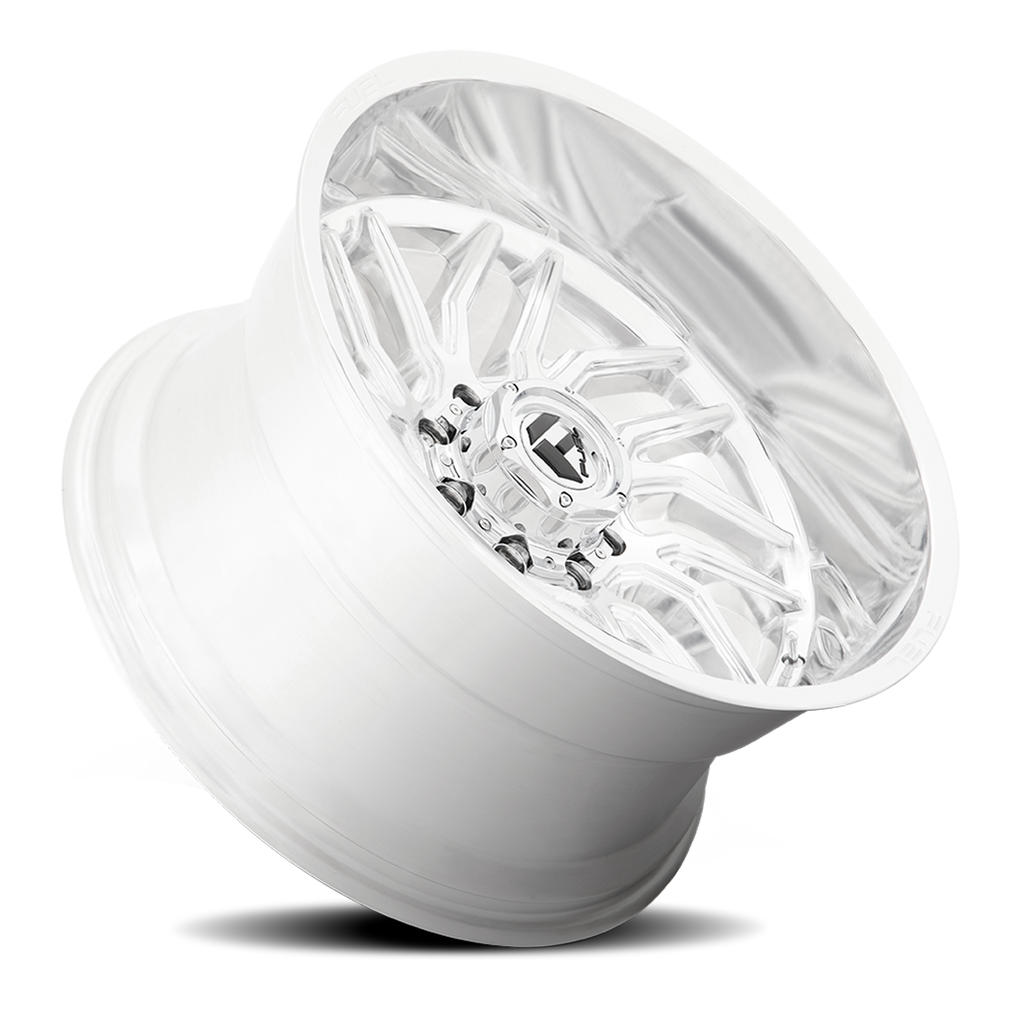 Aluminum 20X10 Hurricane D809 Polished Milled Fuel Off Road Wheels-10