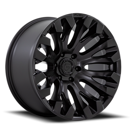 Aluminum 18X9 Quake D831 Blackout Fuel Off Road Wheels-3