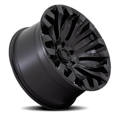 Aluminum 18X9 Quake D831 Blackout Fuel Off Road Wheels-4