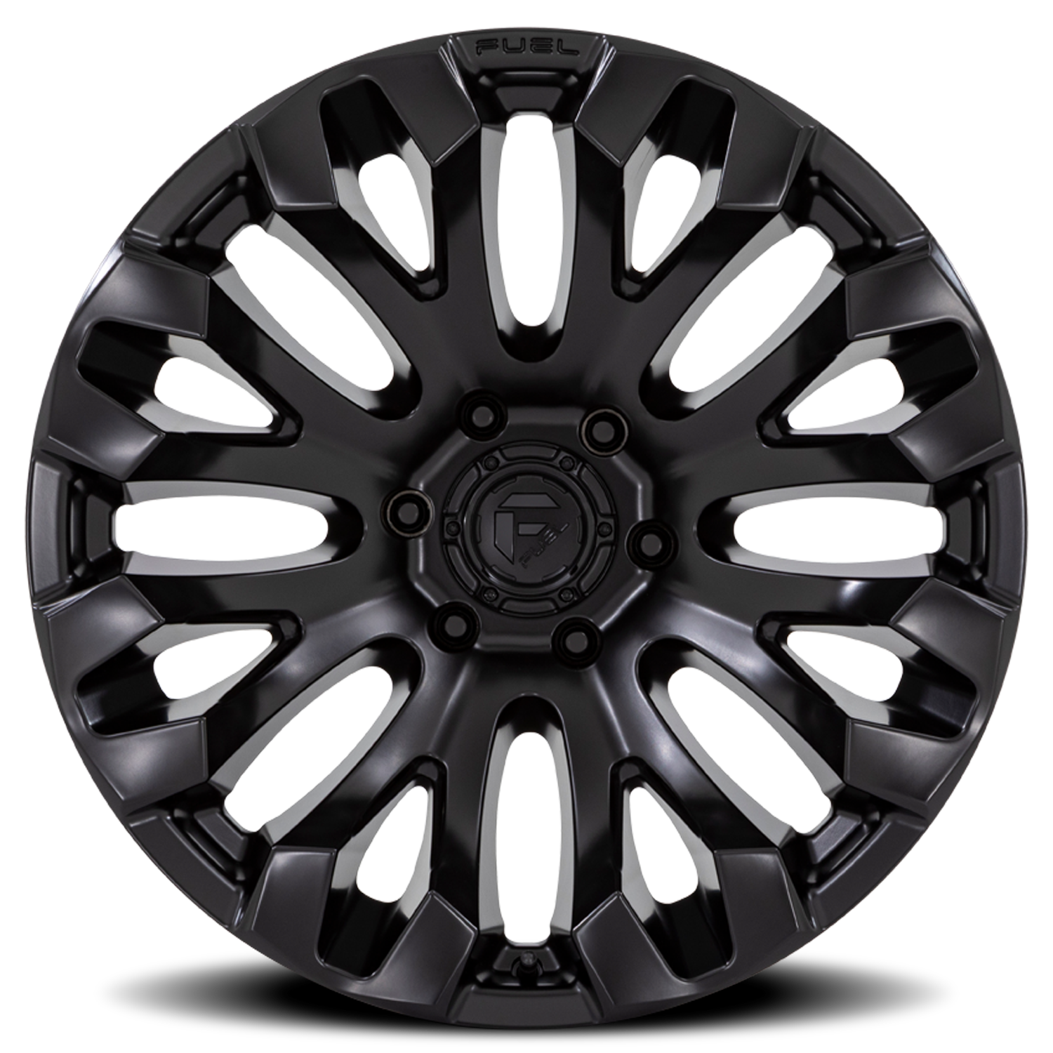 Aluminum 18X9 Quake D831 Blackout Fuel Off Road Wheels-5