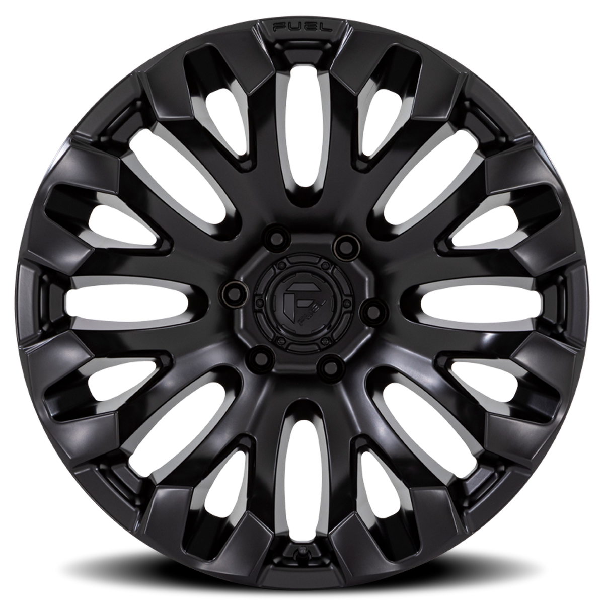 Aluminum 20X10 Quake D831 Blackout Fuel Off Road Wheels-2