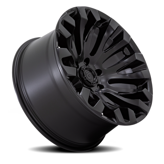 Aluminum 20X9 Quake D831 Blackout Fuel Off Road Wheels-1