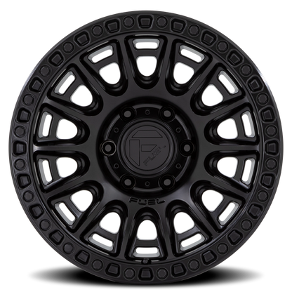 Aluminum 17X8.5 Cycle D832 Blackout Fuel Off Road Wheels-5