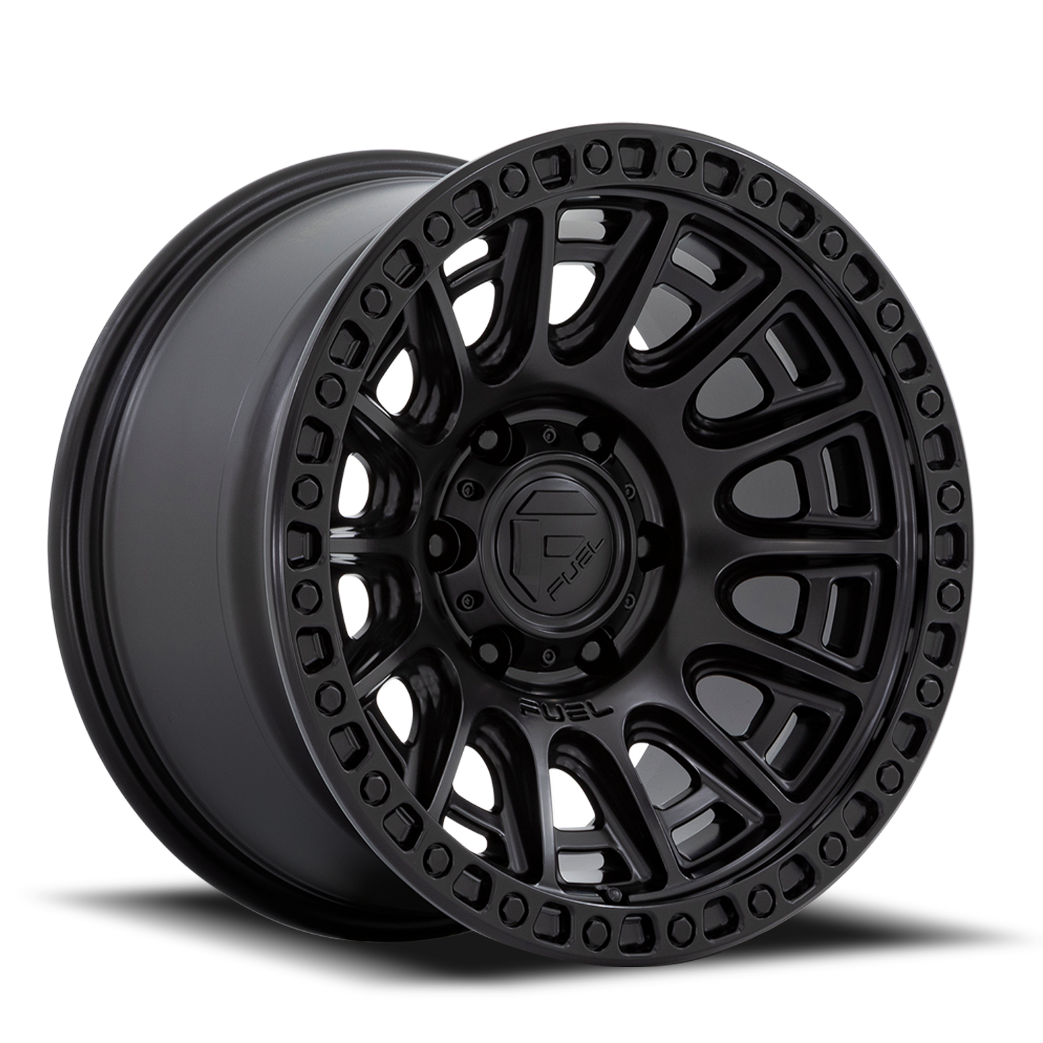 Aluminum 17X8.5 Cycle D832 Blackout Fuel Off Road Wheels