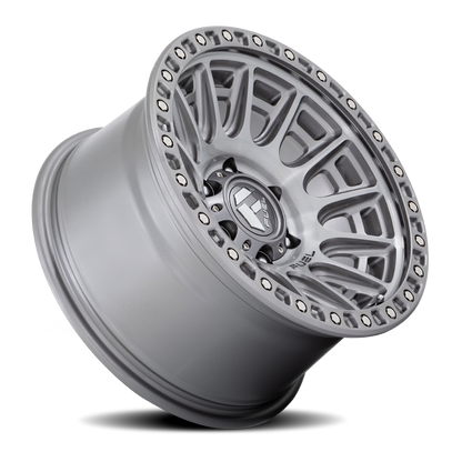 Aluminum 17X8.5 Cycle D833 Platinum Gray Fuel Off Road Wheels-7