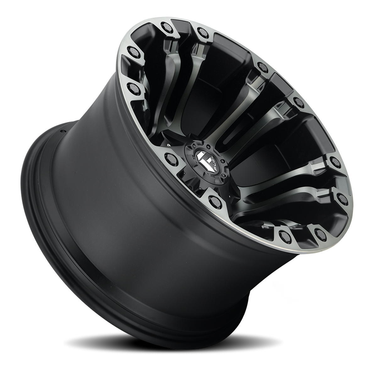 Aluminum 20X9 Vapor D851 Matte Black Gray Tint Fuel Off Road Wheels-31