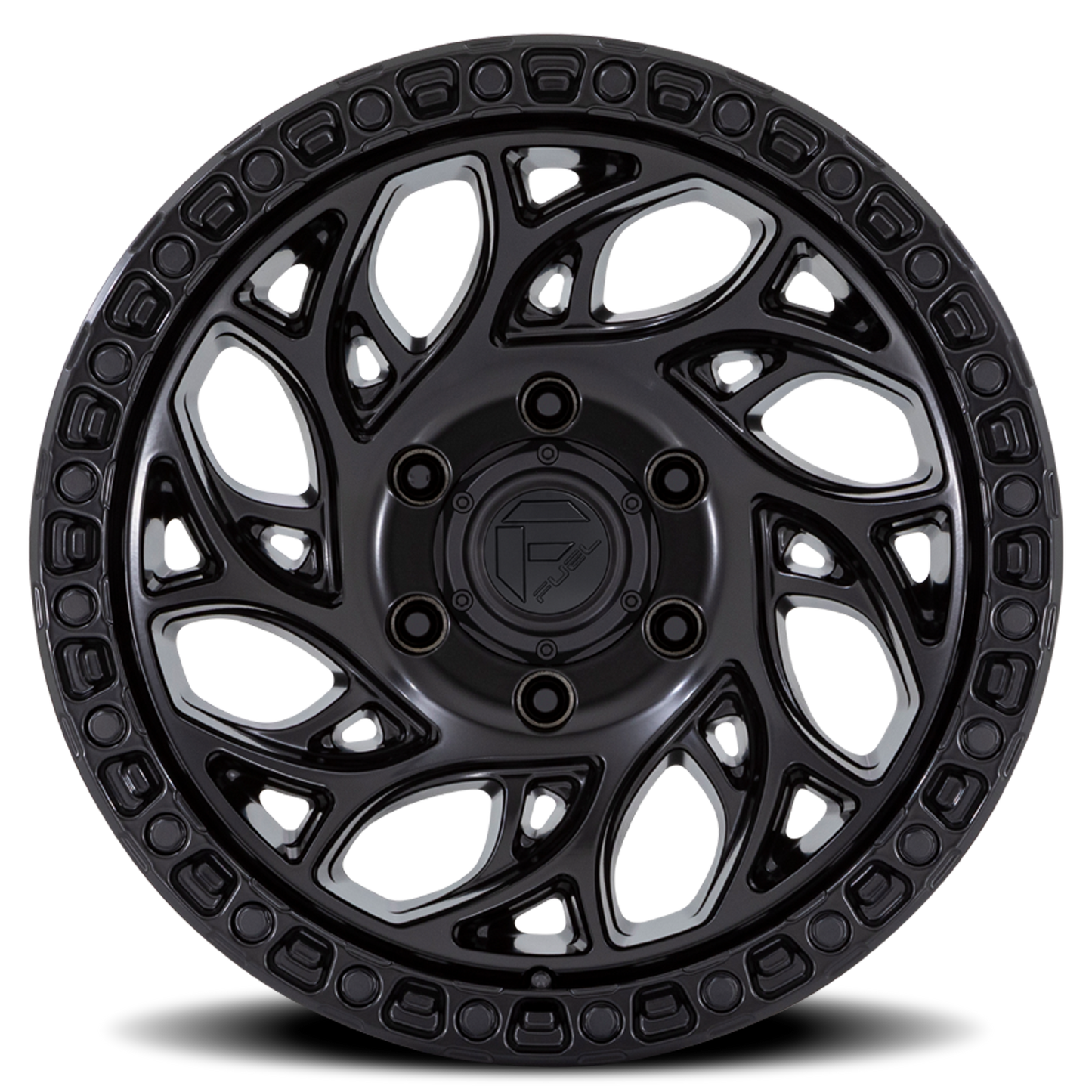 Aluminum 17X9 Runner OR D852 Blackout Fuel Off Road Wheels-26