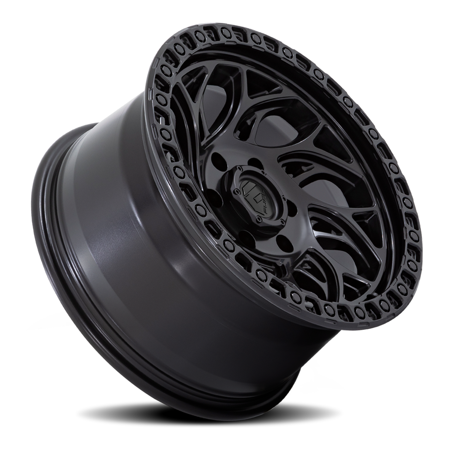 Aluminum 17X9 Runner OR D852 Blackout Fuel Off Road Wheels-22
