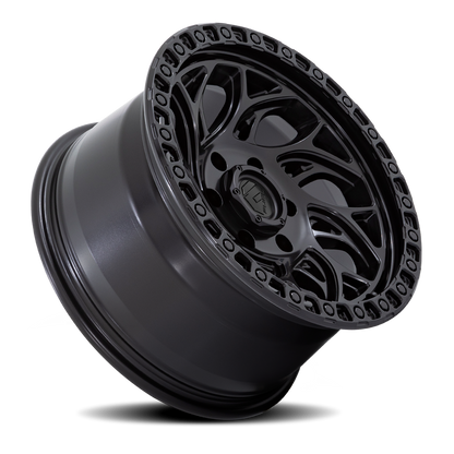 Aluminum 17X9 Runner OR D852 Blackout Fuel Off Road Wheels-13