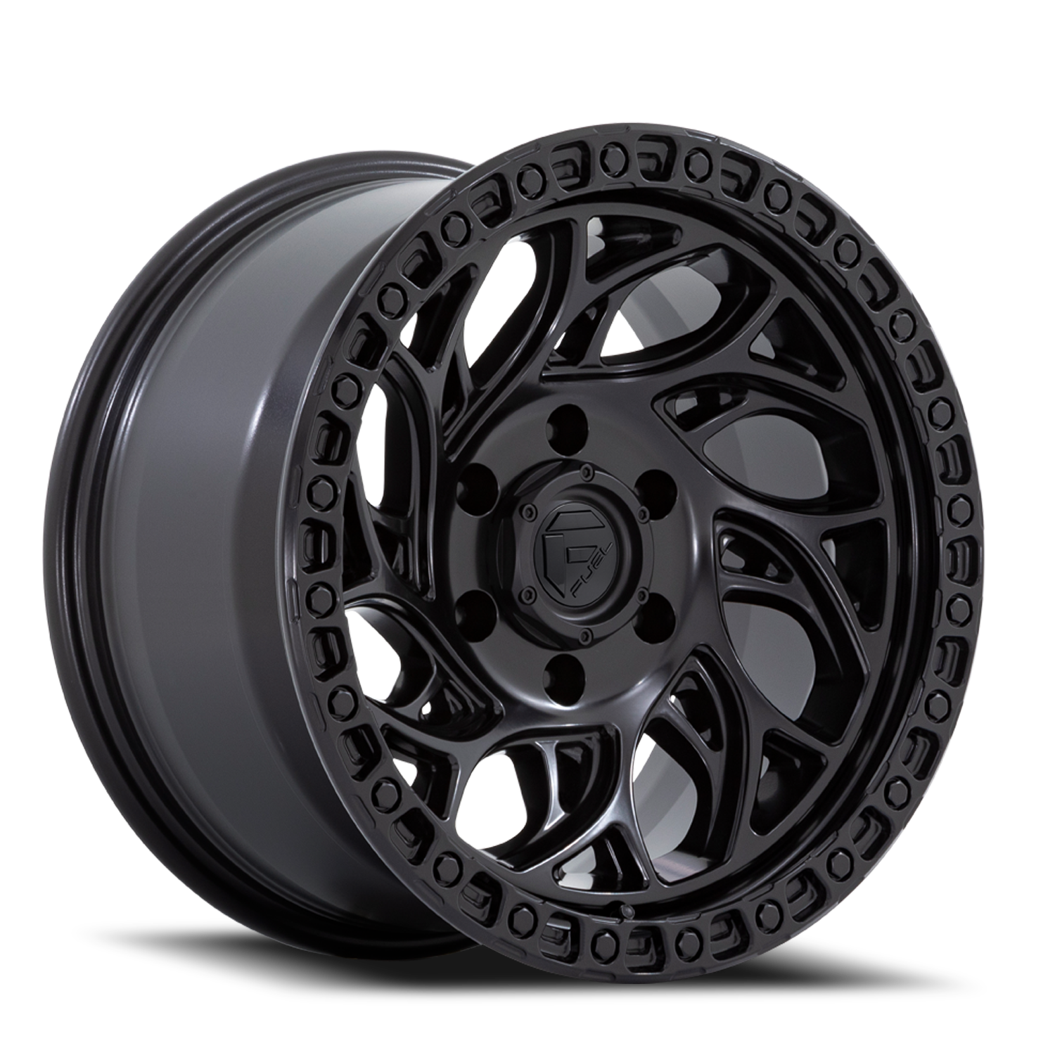 Aluminum 20X9 Runner OR D852 Blackout Fuel Off Road Wheels