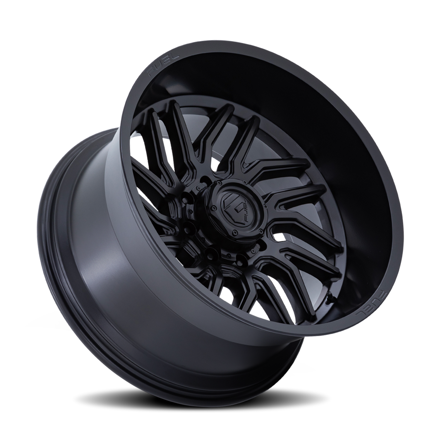Aluminum 20X10 Hurricane D864 Blackout Fuel Off Road Wheels-19