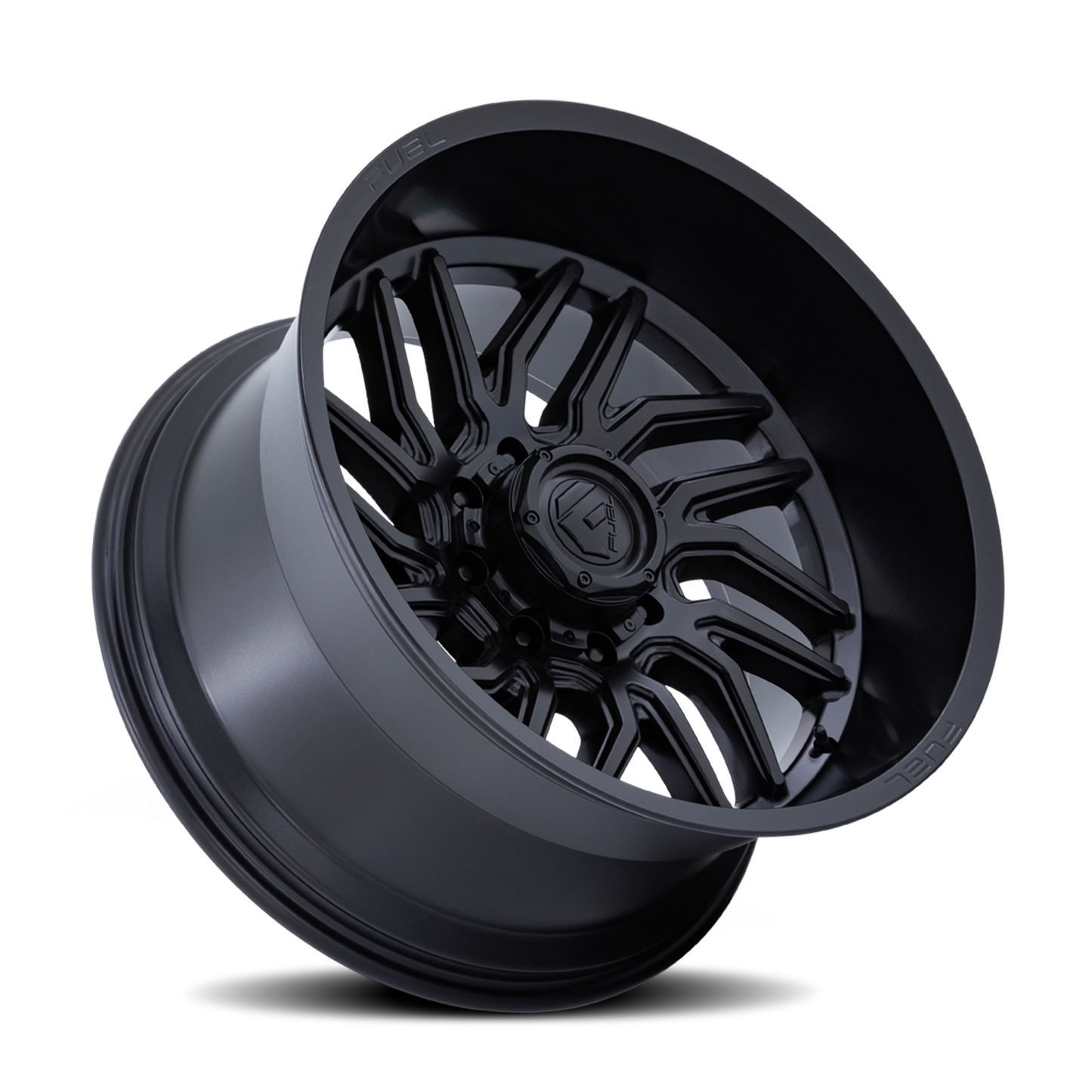 Aluminum 20X10 Hurricane D864 Blackout Fuel Off Road Wheels-7