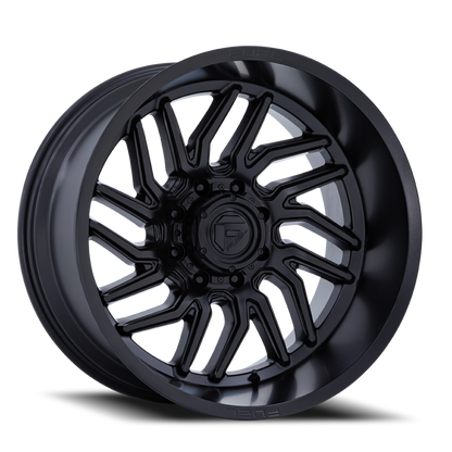 Aluminum 20X10 Hurricane D864 Blackout Fuel Off Road Wheels