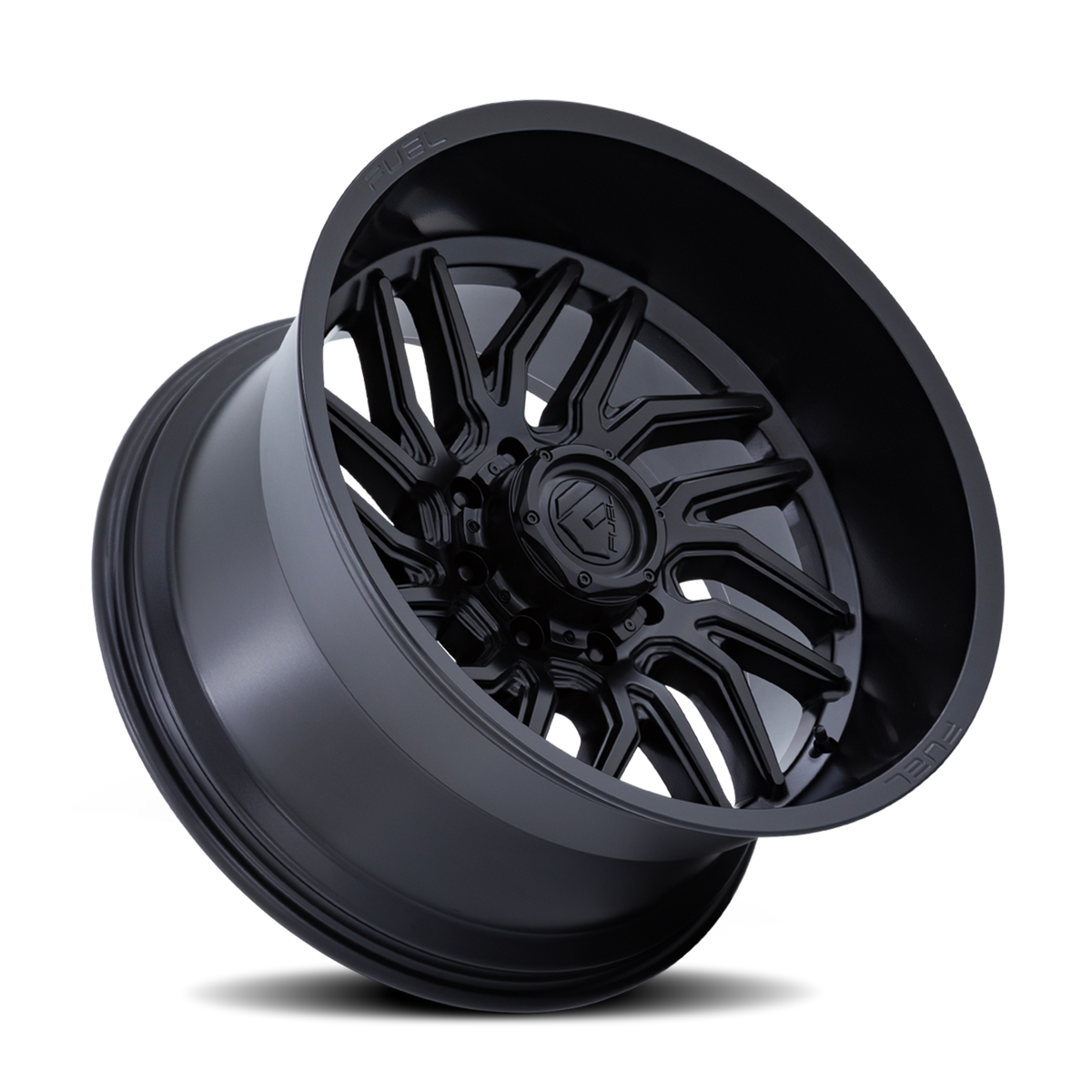 Aluminum 22X12 Hurricane D864 Blackout Fuel Off Road Wheels-13
