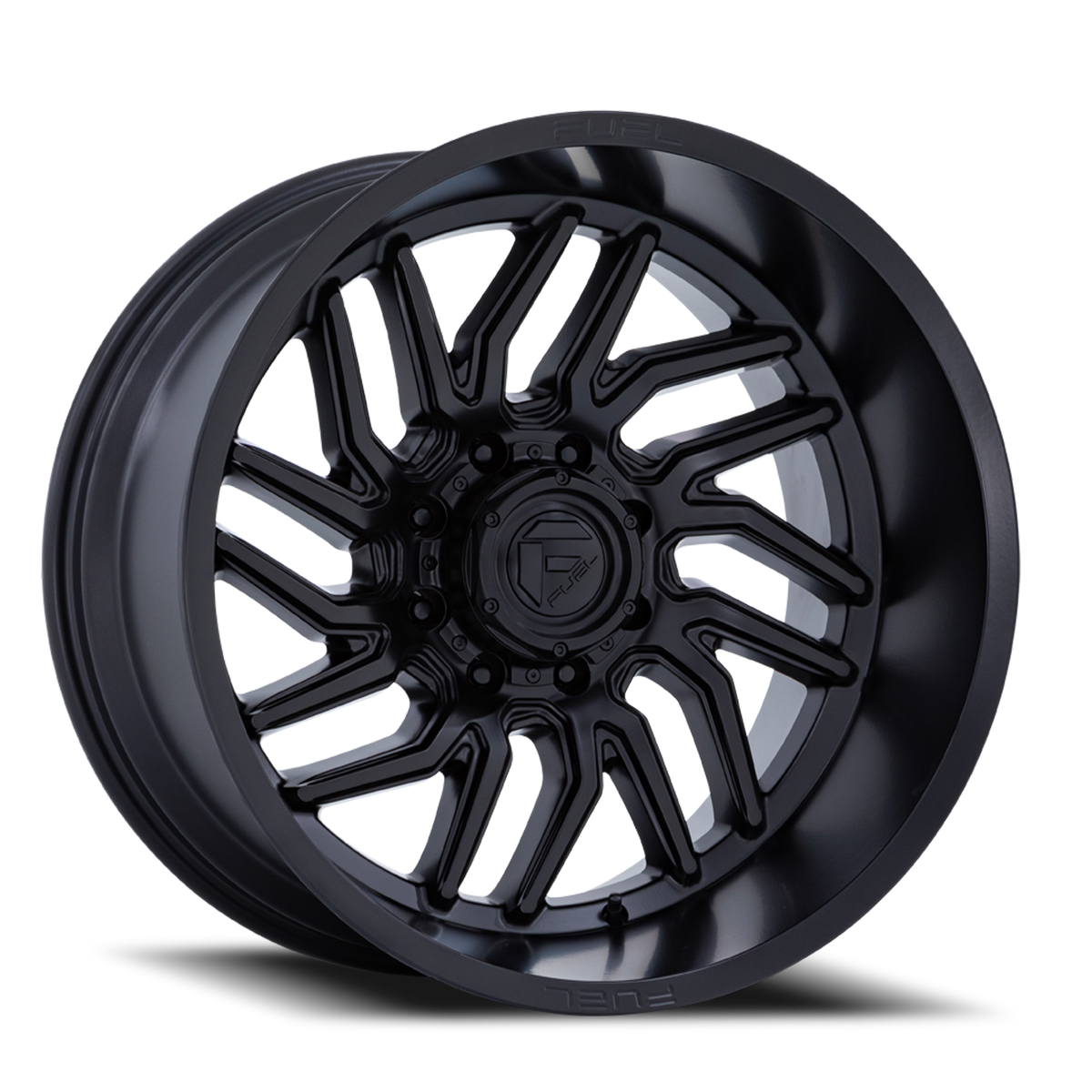 Aluminum 22X12 Hurricane D864 Blackout Fuel Off Road Wheels