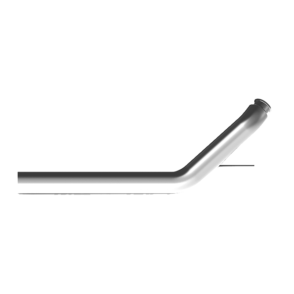 4 Inch Down-Pipe Aluminized Steel For 03-04 Dodge Ram Cummins MBRP
