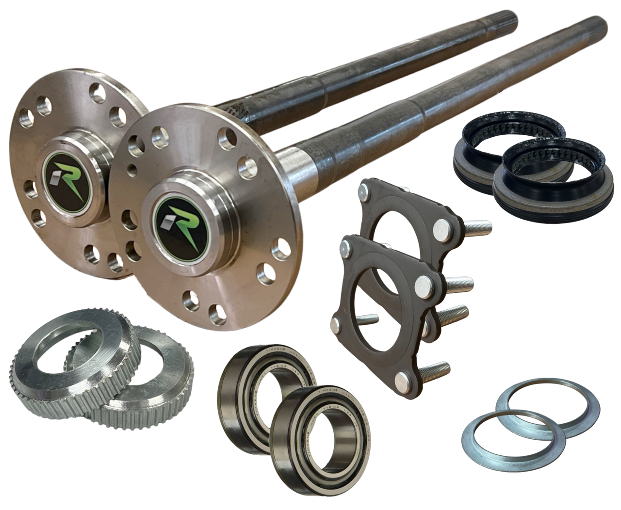 Revolution Gear and Axle Jeep Wrangler JL Non-Rubicon 35 Spline 4340 Chromoly Rear Axle Kit Revolution Gear