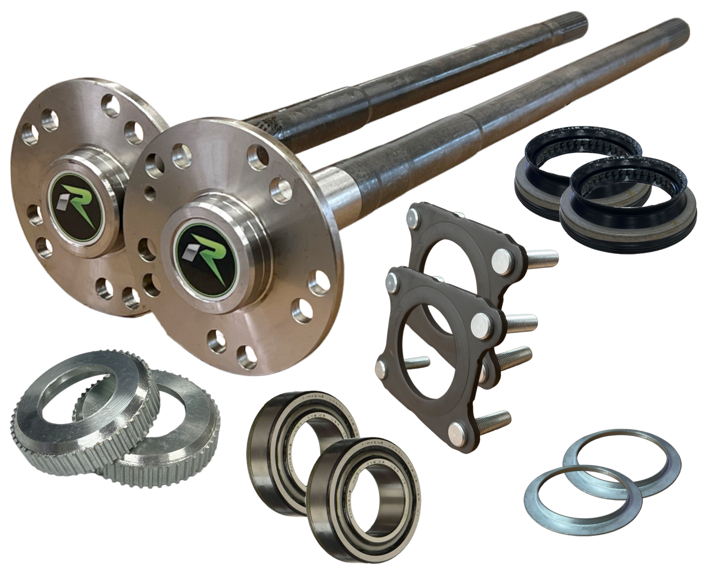 Jeep Wrangler JL Non-Rubicon 35 Spline 4340 Chromoly Rear Kit Revolution Gear and Axle-1