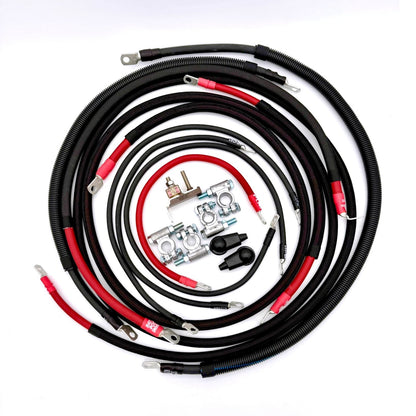 2010-2018 RAM 2500/3500 Cummins Diesel 4th Gen Battery Cable Kit 6.7 Liter 2/0 Gauge Battery Cable Big7Kits-1