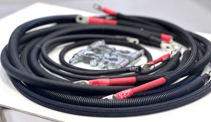 2010-2018 RAM 2500/3500 Cummins Diesel 4th Gen Battery Cable Kit 6.7 Liter 2/0 Gauge Battery Cable Big7Kits-4