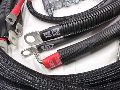 2010-2018 RAM 2500/3500 Cummins Diesel 4th Gen Battery Cable Kit 6.7 Liter 2/0 Gauge Battery Cable Big7Kits-5