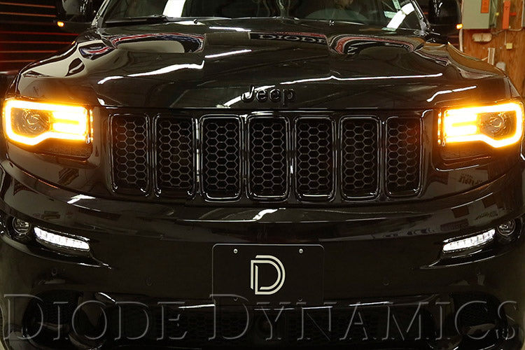 Diode Dynamics Switchback LED Halos for 2014-2021 Jeep Grand Cherokee