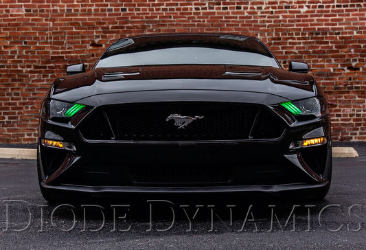2018 Ford Mustang RGBWA DRL LED Boards Diode Dynamics-11