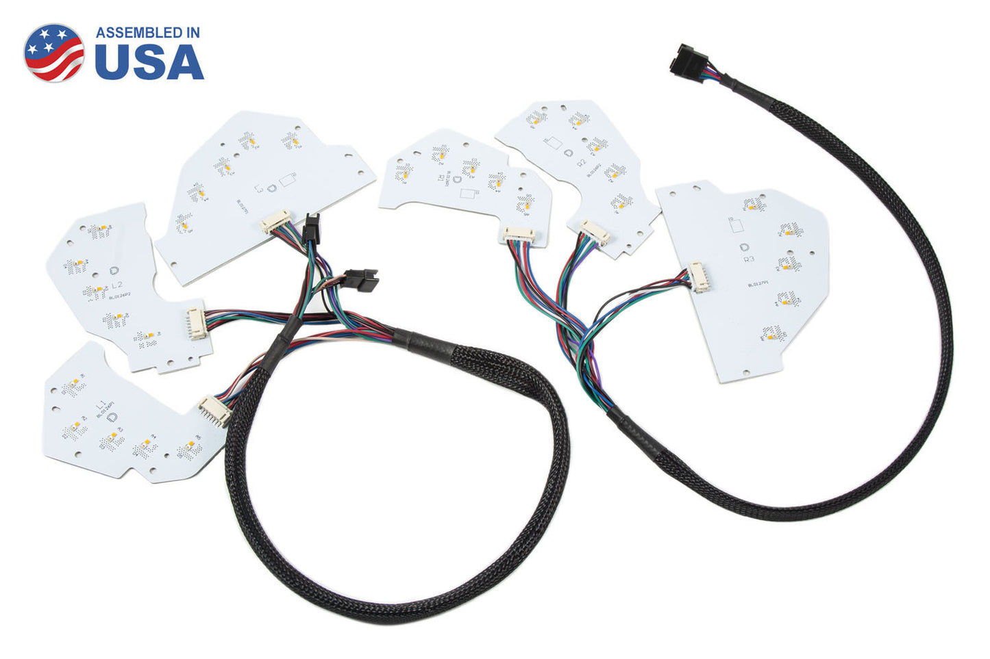 2018 Ford Mustang RGBWA DRL LED Boards Diode Dynamics-8