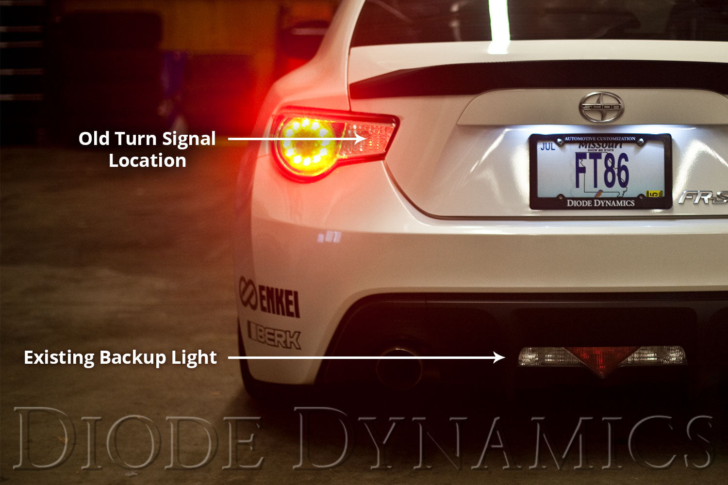2013-2016 FR-S / BRZ Tail as Turn +Backup Module (USDM) Module Only Diode Dynamics-3