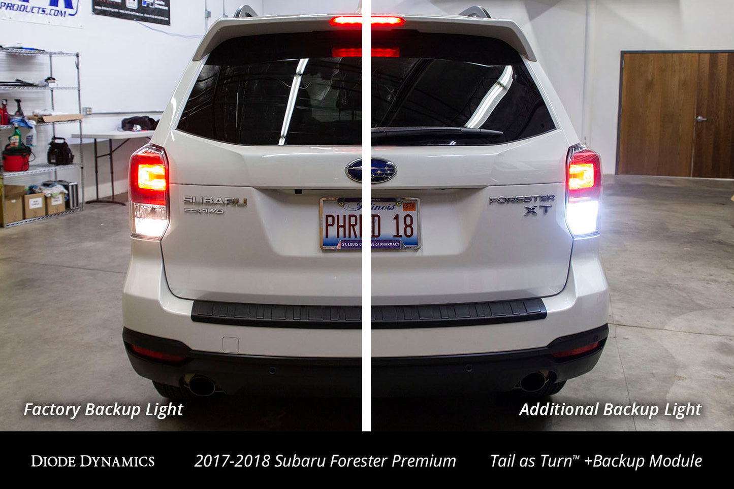 2017-2018 Subaru Forester Premium (USDM) Tail as Turn +Backup Module Module Only Diode Dynamics-3