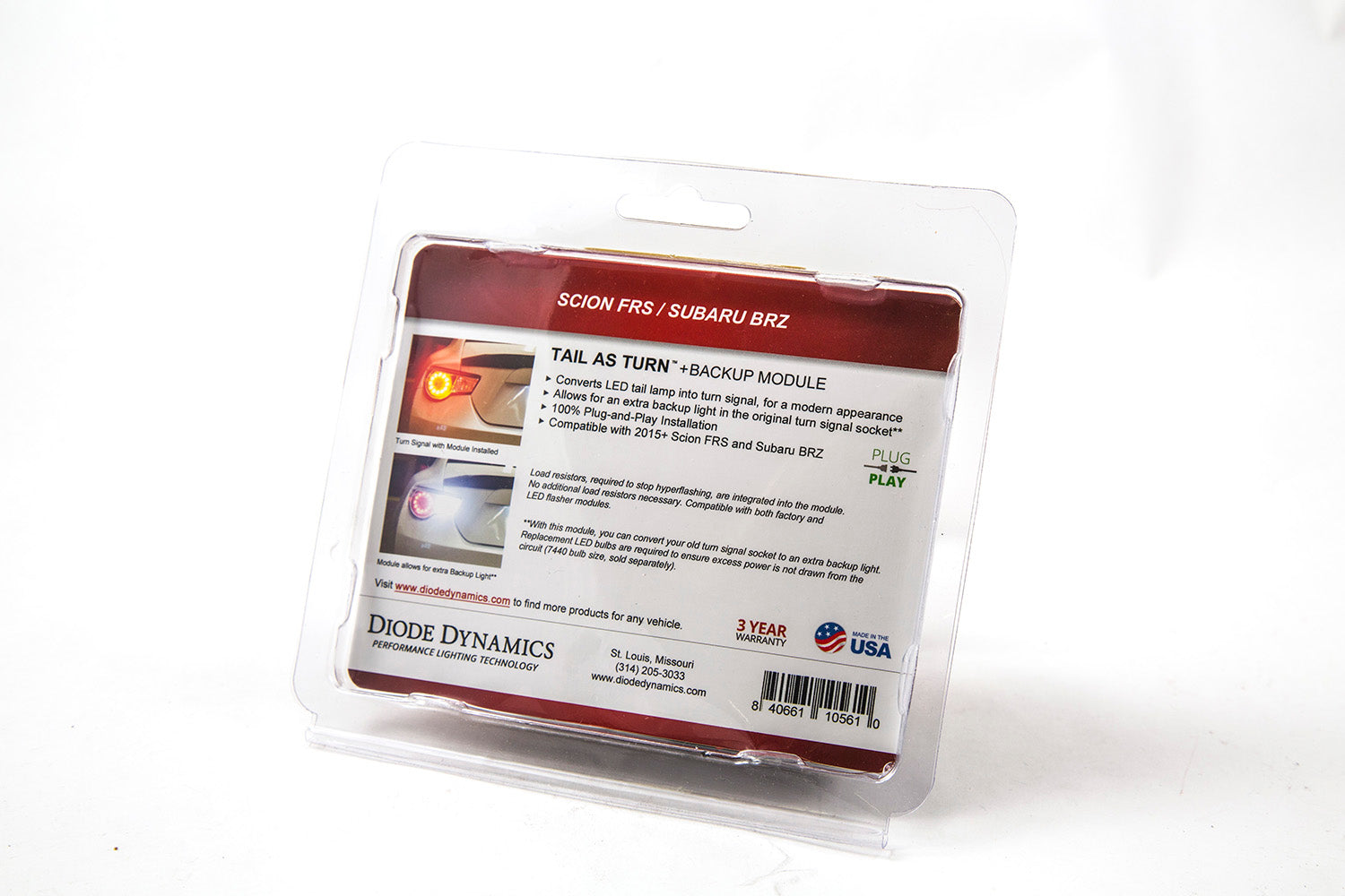 2013-2016 FR-S / BRZ Tail as Turn +Backup Module (USDM) Stage 2 Diode Dynamics-7