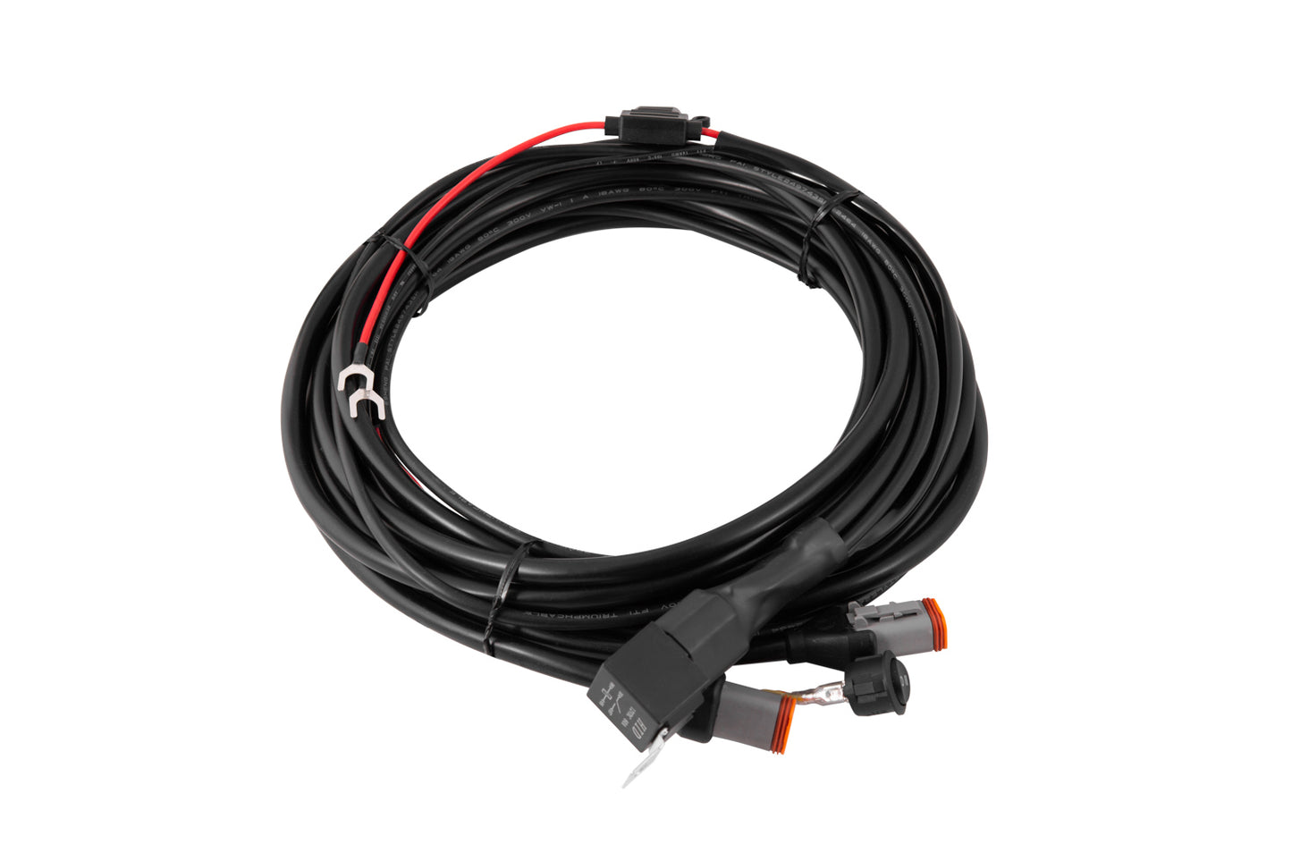 Diode Dynamics Heavy Duty Dual Output 3-way 4-pin Wiring Harness