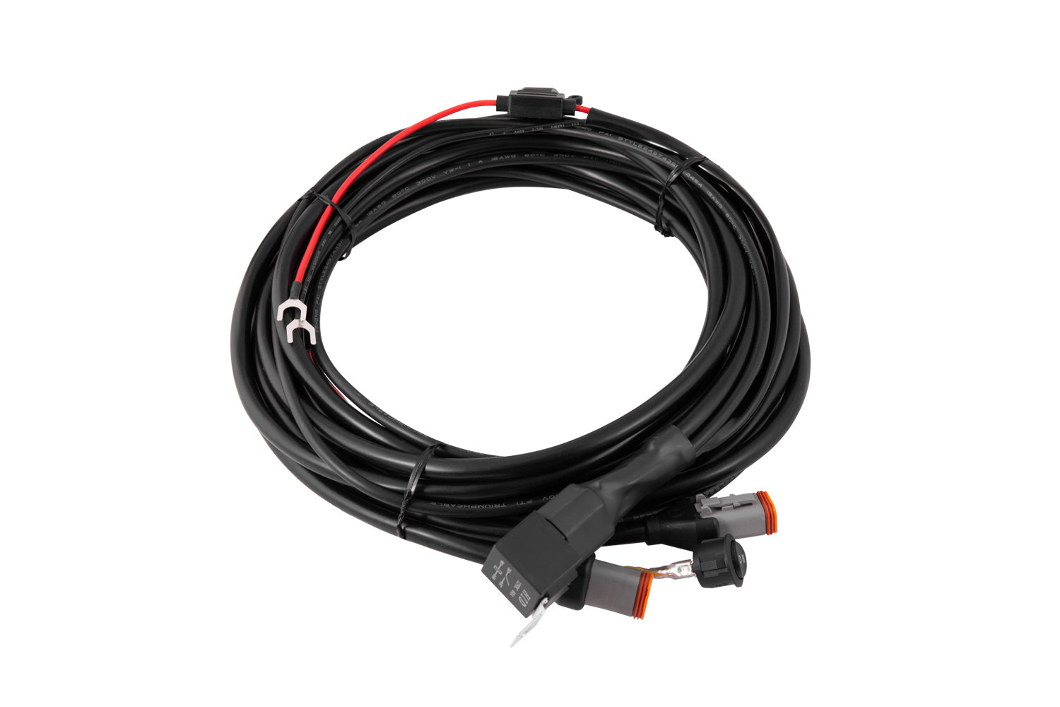 Diode Dynamics Heavy Duty Dual Output 3-way 4-pin Wiring Harness