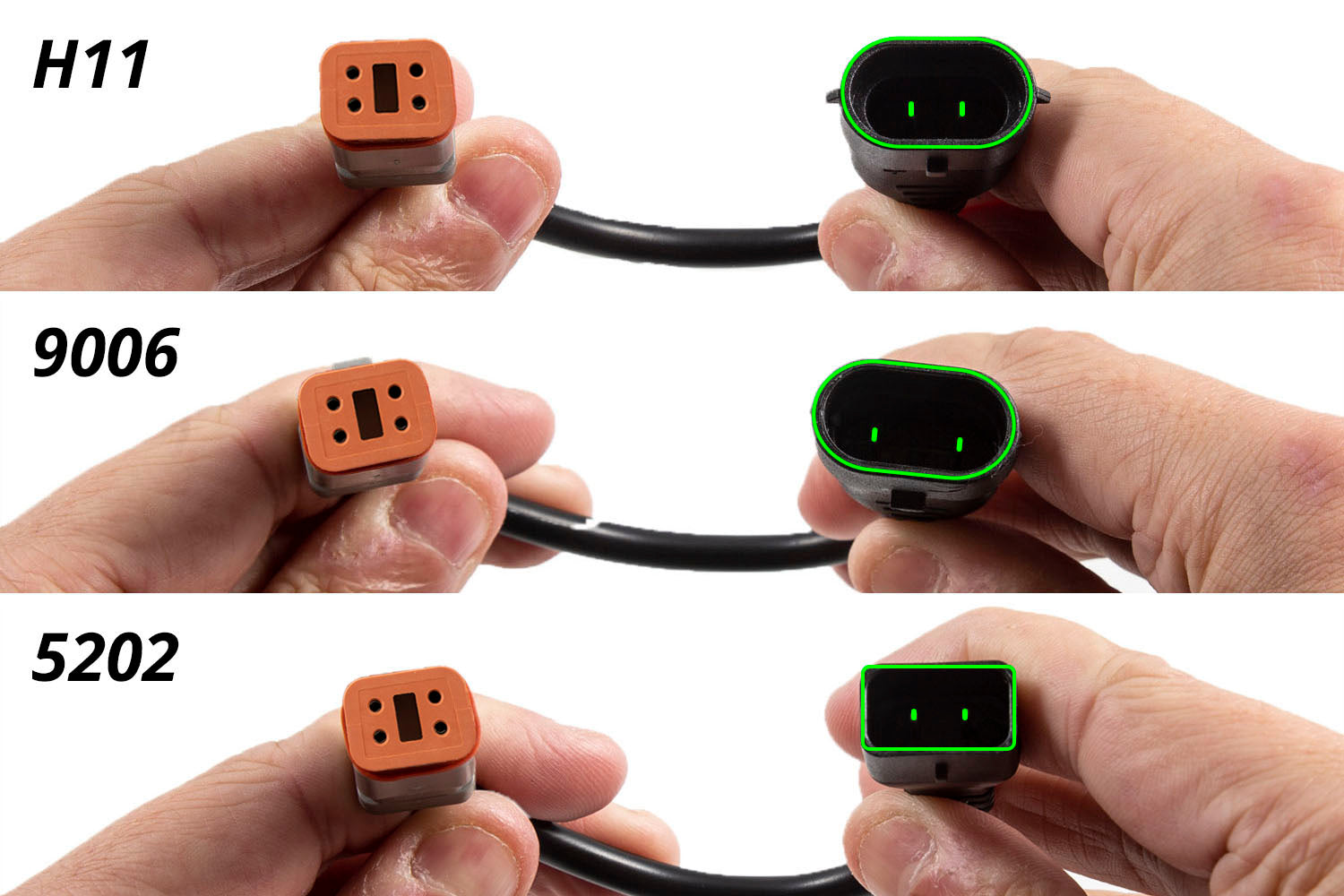 Diode Dynamics SS3 H11 Backlight Tap Wire Kit (pair) Diode Dynamics