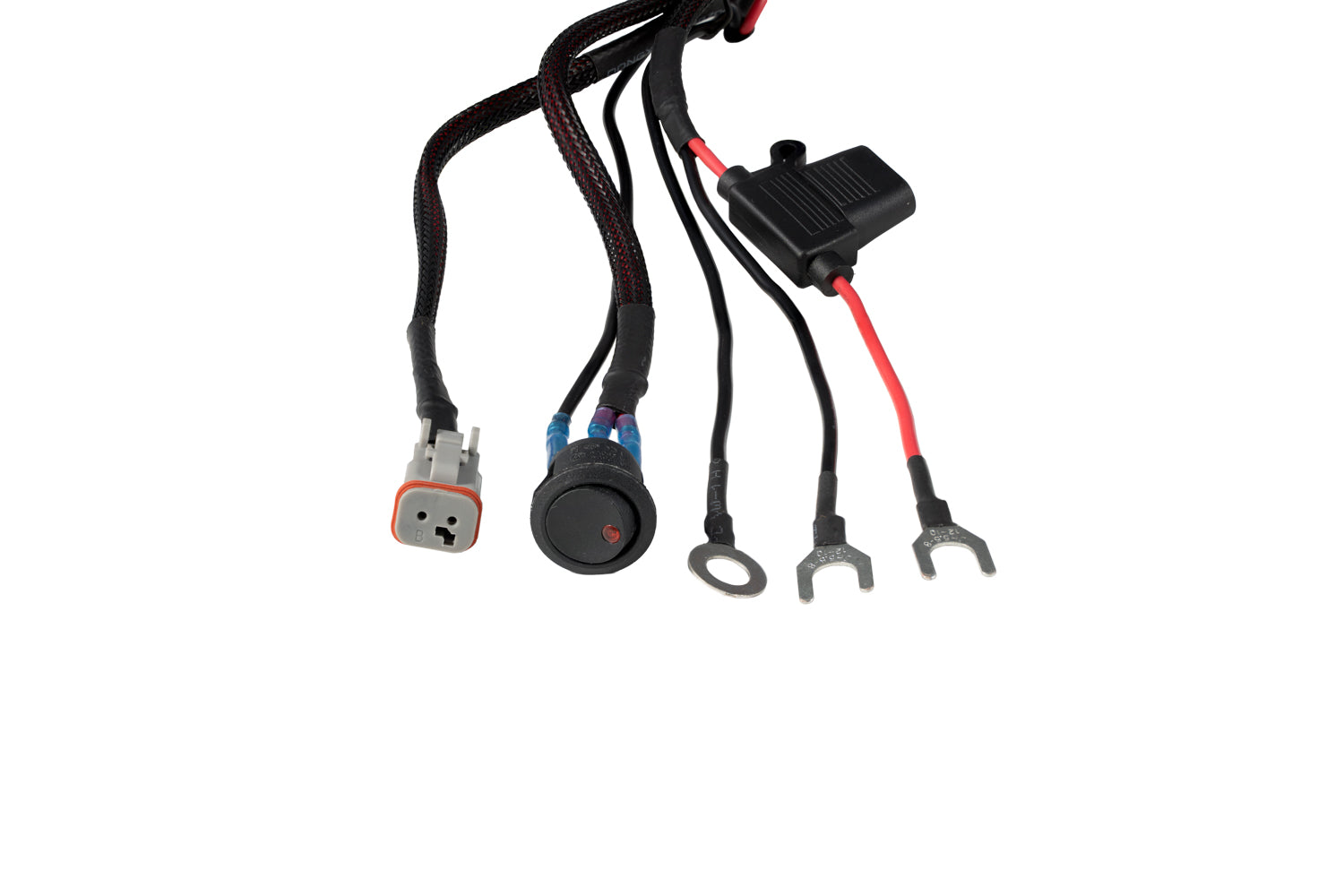 Diode Dynamics Stage Series Rock Light RGBW DT Wiring Harness Diode Dynamics