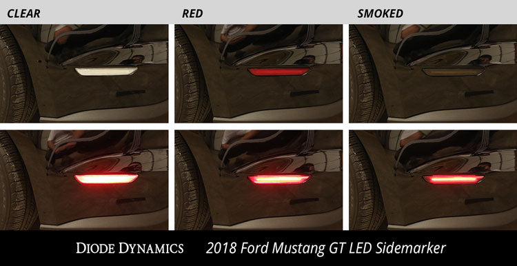 Diode Dynamics Mustang 2015 LED Sidemarkers Set Diode Dynamics