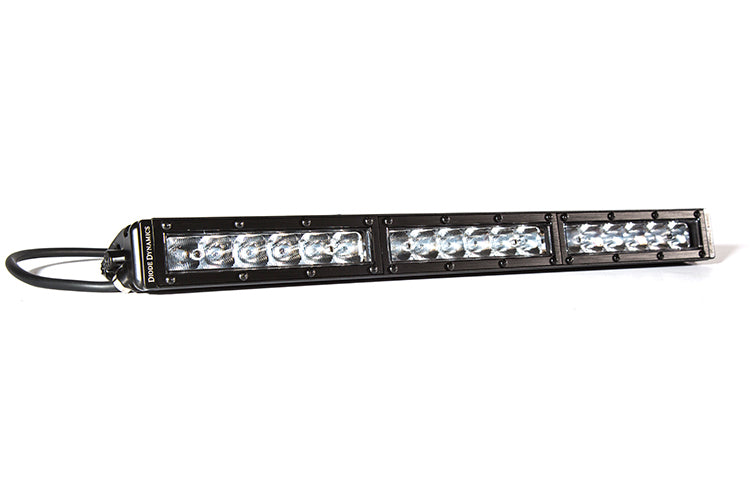 18 Inch LED Light Bar Single Row Straight Clear Each Stage Series Diode Dynamics-8