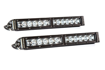 12 Inch LED Light Bar Single Row Straight Clear Wide Pair Stage Series Diode Dynamics-1