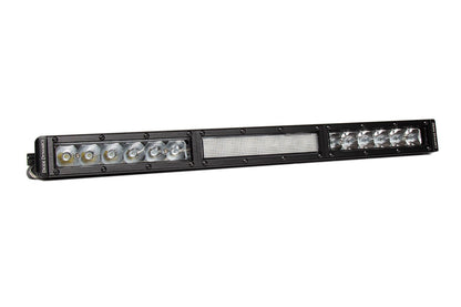 18 Inch LED Light Bar Single Row Straight Clear Each Stage Series Diode Dynamics