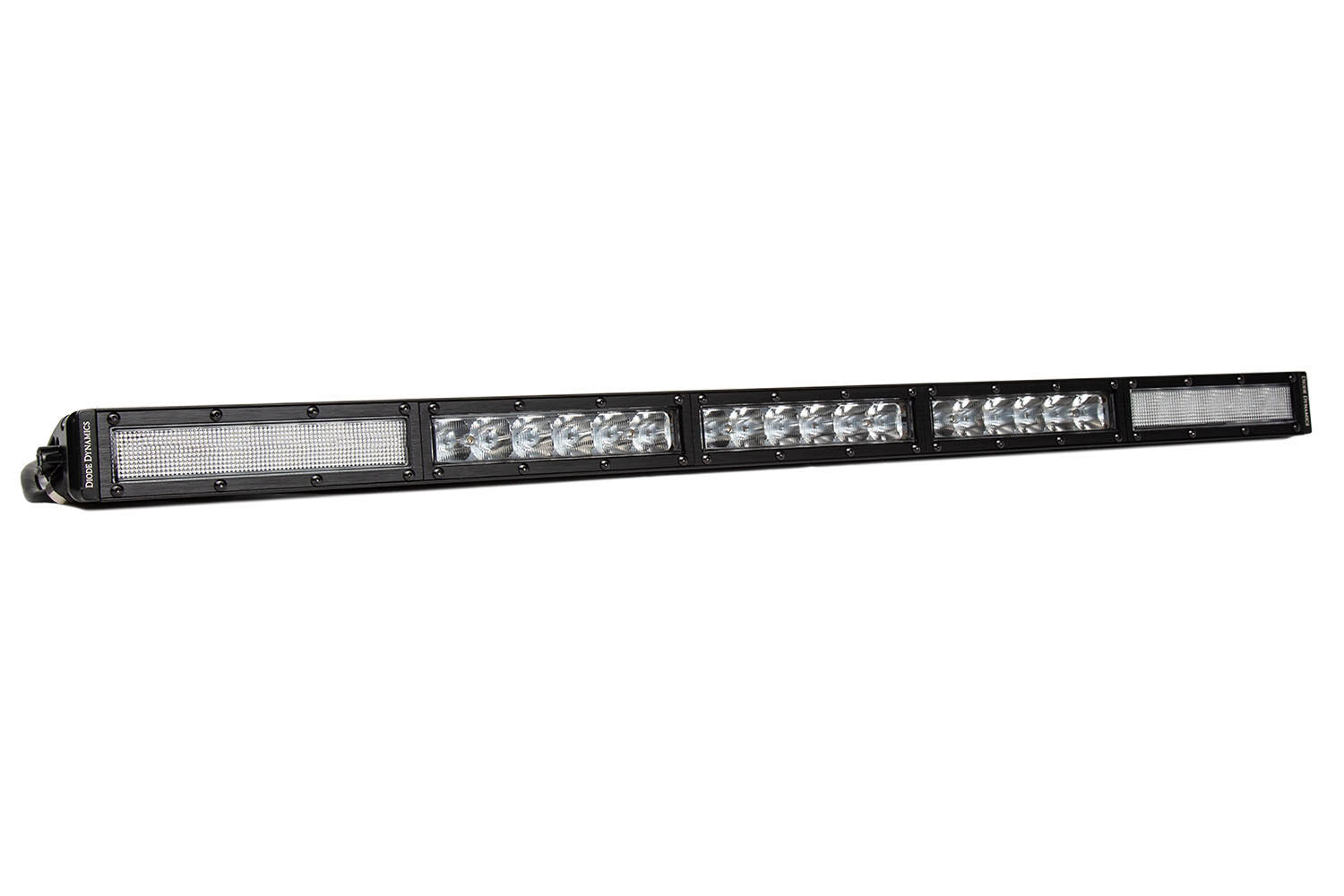 30 Inch LED Light Bar Single Row Straight Clear Each Stage Series Diode Dynamics