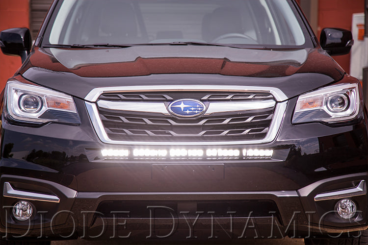 30 Inch LED Light Bar Single Row Straight Amber Combo Each Stage Series Diode Dynamics-1