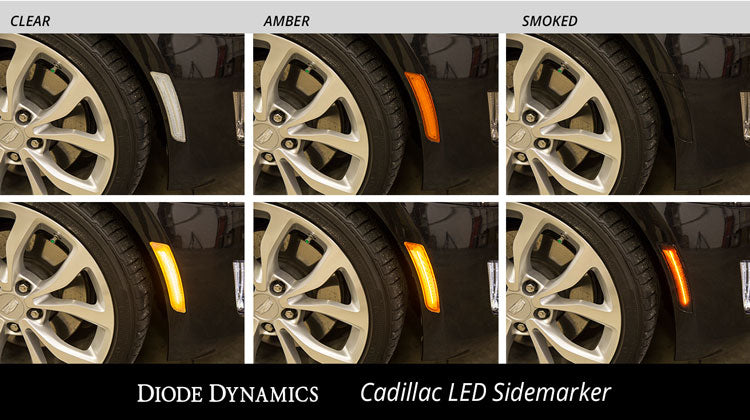 Diode Dynamics Cadillac ATS LED Sidemarkers Pair 16-19 Cadillac ATS Diode Dynamics