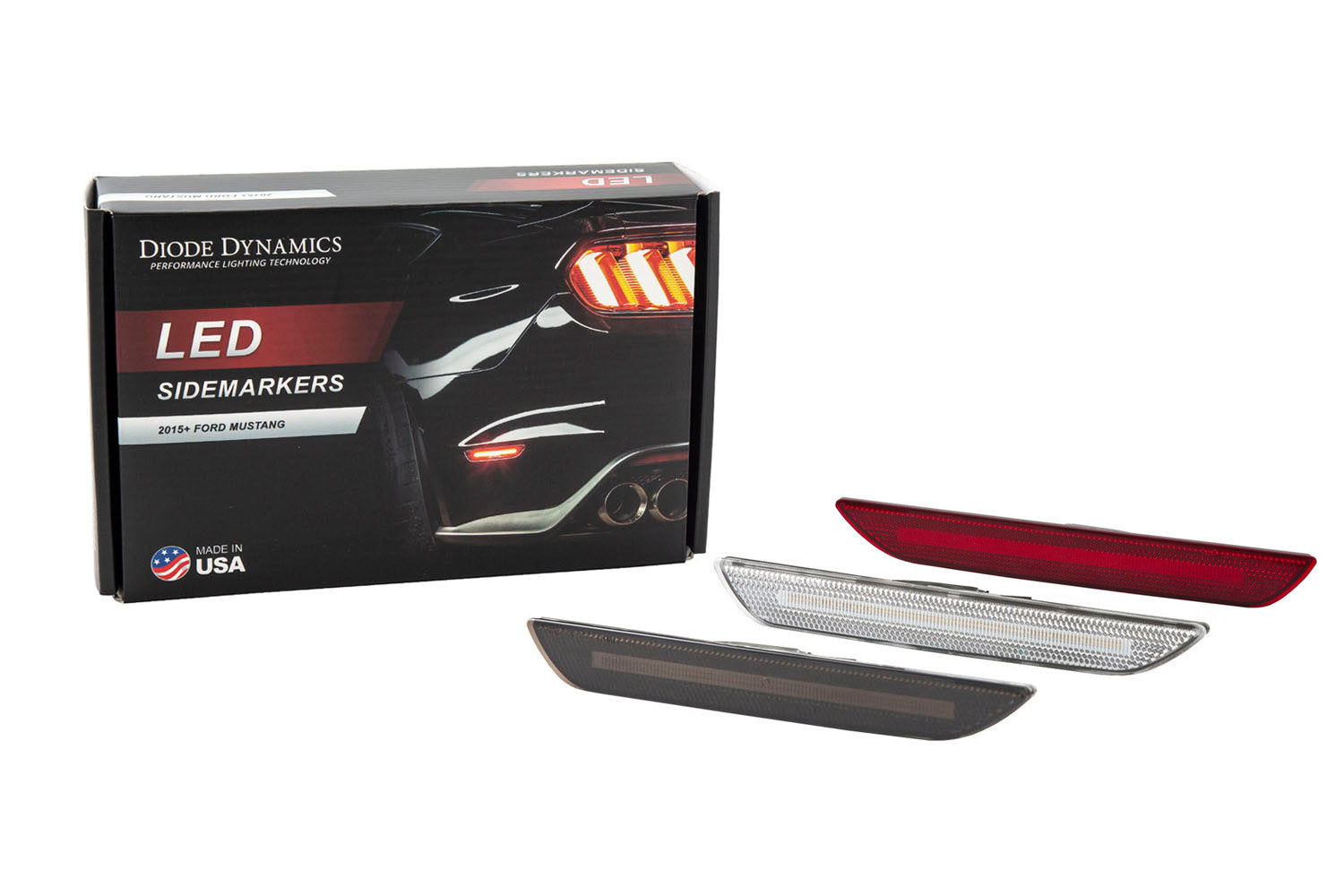 Diode Dynamics Mustang 2015 EU LED Sidemarkers Set Diode Dynamics