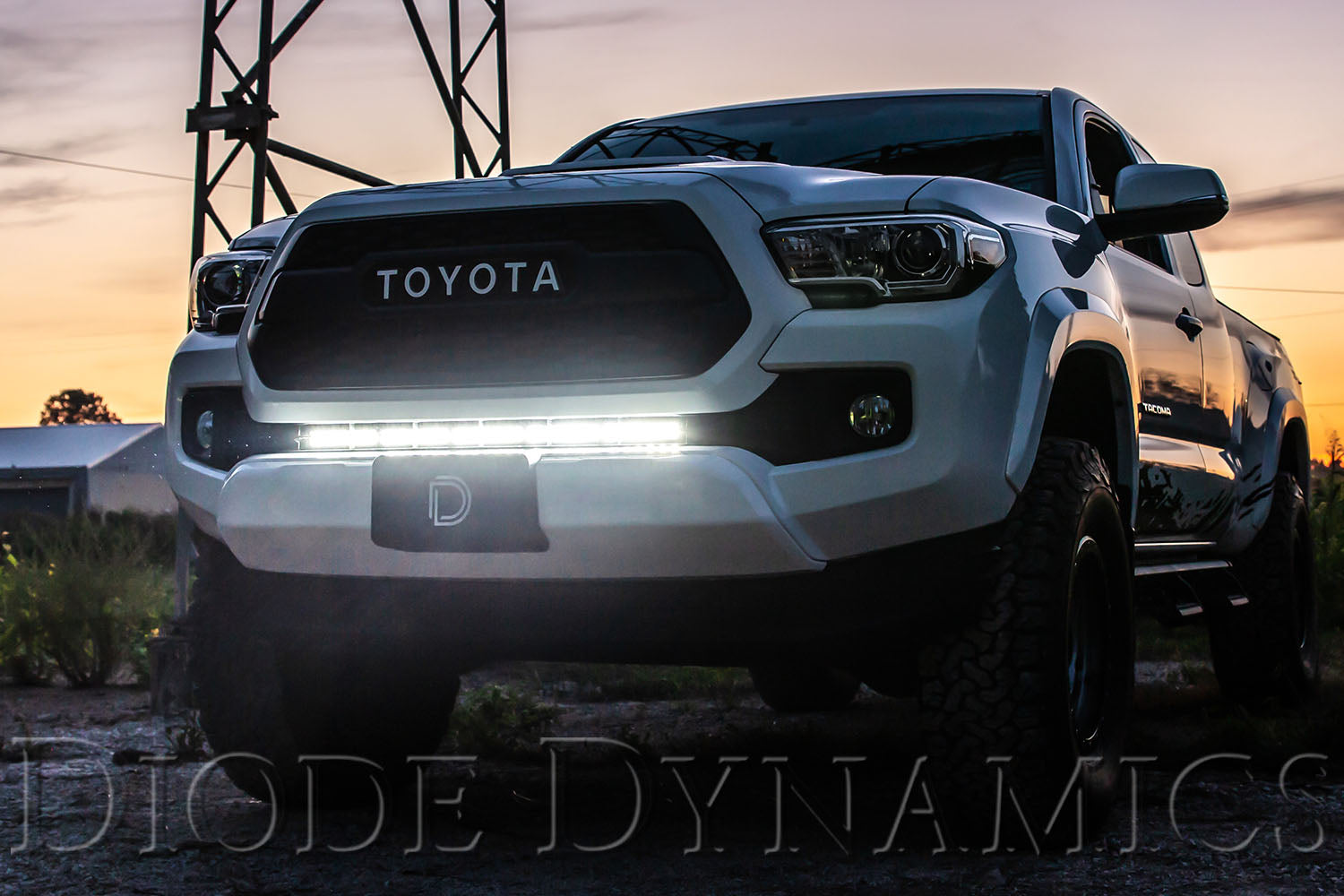 Diode Dynamics Tacoma 30 Inch LED Light Bar Kit 16-19 Tacoma Stealth Clear Driving Diode Dynamics