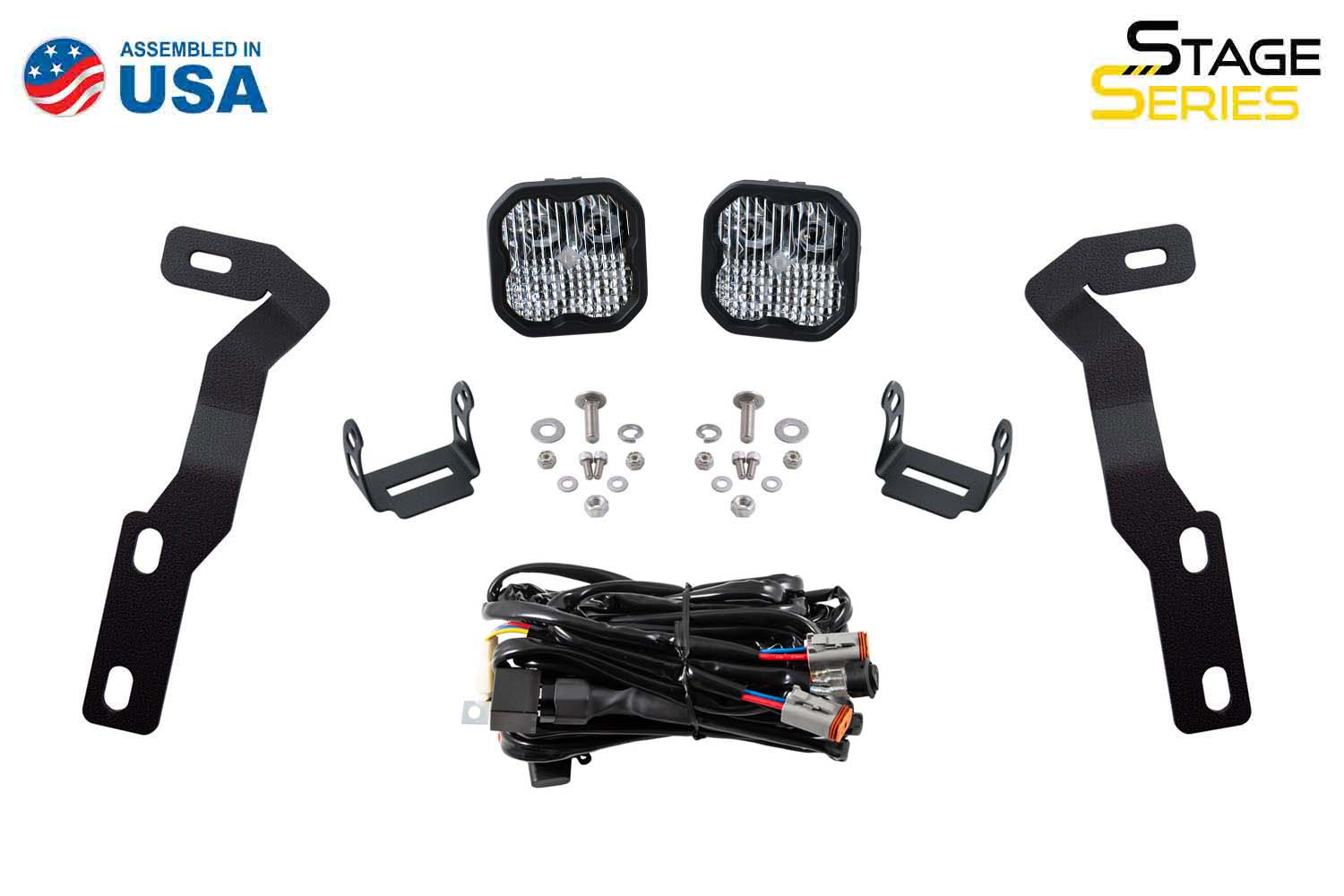 Diode Dynamics Tacoma Ditch Light Kit SS3 LED For 16-20 Toyota Tacoma Sport Driving Diode Dynamics